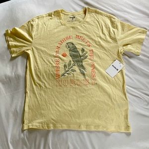 Yellow Hurley T Shirt